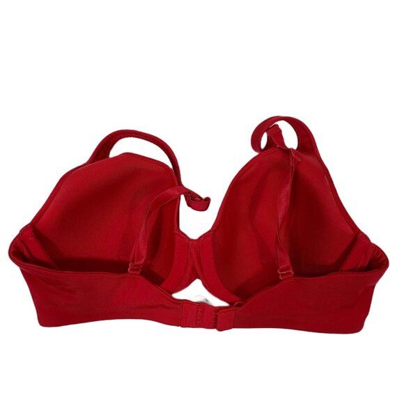 Maidenform One Fab Fit Everyday Demi Underwire Bra in Cherry Red - Size 34C - Picture 7 of 7